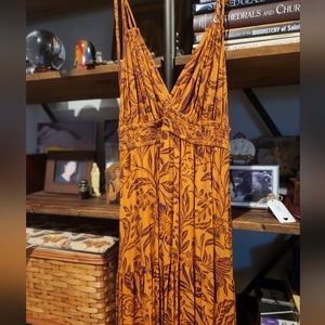 EUC Free People Bohemian Maxi Sundress 🌞